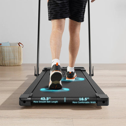 Treadmill™ Q1 Mini Opvouwbare Loopband met Leuning