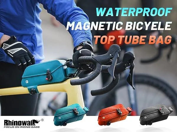 Rhinowalk Magnetisch Fietstasje - Waterdicht & Snelsluiting