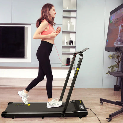 Treadmill™ Q1 Mini Opvouwbare Loopband met Leuning